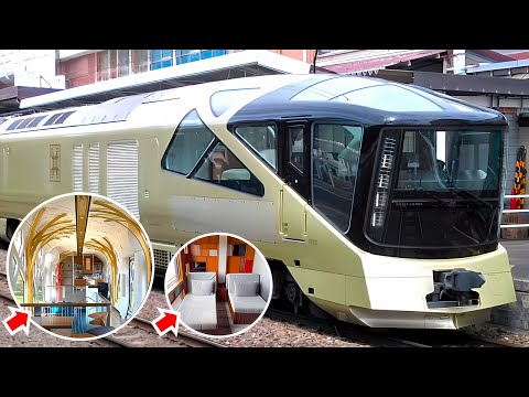 Japan's Ultra-Luxury Sleeper Train, Shiki-Shima ($4,000 Suites for 1 night)