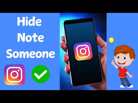 How To Hide Notes Someone On Instagram | Hide Note Someone