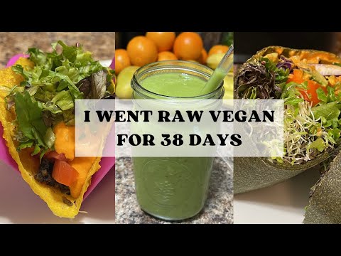 38 Days On A Raw Vegan Diet: My Daily Meals Revealed!