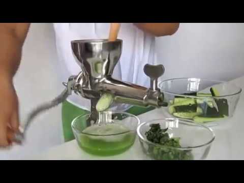 Part 2: Using the Manual Juice Extractor