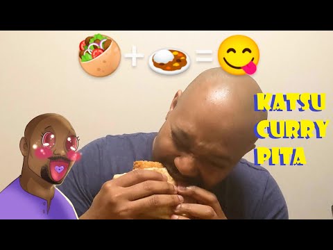 What do you get when you mix Japanese and Greek food? Katsu Curry Pita | Gaijin Greg's Recipes