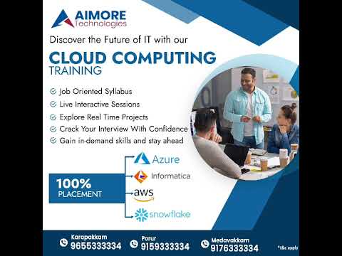 Cloud Computing Training in Chennai - Aimore Technologies