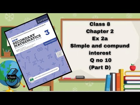 Class 8 MATH Compound Interest Q10 Part D 😱 Solved in 1 Minute with Magic Formula!