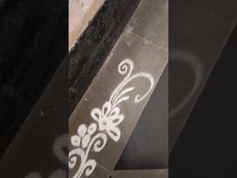 #simple rangoli #daily rangoli #side rangoli #beutifullrangoli❤️💮