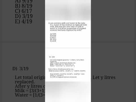Mixtures and Alligations