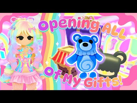 Opening ALL Of My Gifts And Boxes in Adopt Me! Roblox Adopt Me