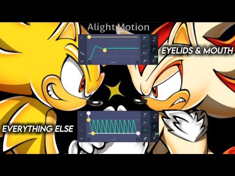 Sonic and Shadow (down down animation trend) || DVVHISPER's BEHIND THE SCENES