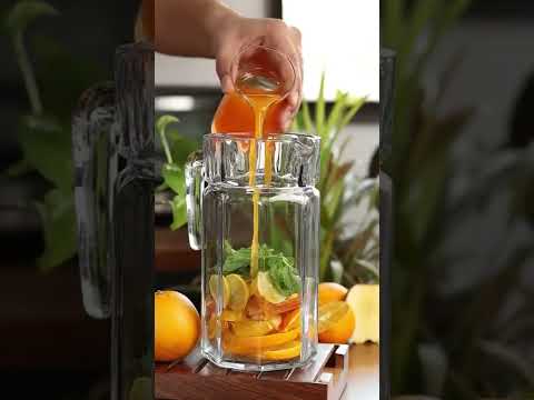 Summer cooler drink 🍷 #summerdrinks #mocktailrecipes #mocktails #fruitpunch #vibes #viralrecipe