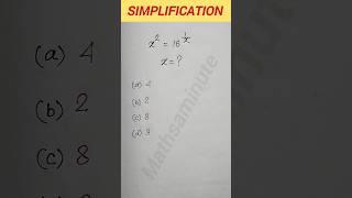 Algebra simplification math