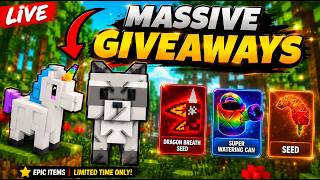 LIVE GROW A GARDEN 2 HUGE GIVEAWAYS | ADMIN ABUSE SOON?