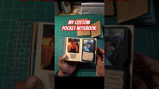 I prefer my custom pocket notebook #journalingforbeginners #journalwithme #Journaling