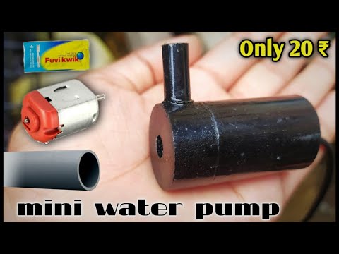 How to make mini water pump at home|3-6v water pump for cooler|how to make mini cooler at home