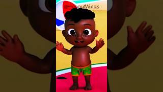 Belly Button Song Dance! Learn about the Body! CoComelon #Shorts #happykids #HappyMinds #kids