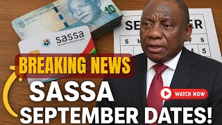 SASSA September 2025 Grants | Official Payment Dates & Big Warnings You Must Know!
