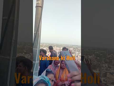 varshane ki holi khailte huye Ladli mandir#holi #mathura #brajdhaam #shortvideo