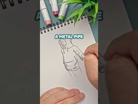 How To Draw Clothing with XYZ #art #drawingtutorial #howtodraw #drawing #tutorial #artshorts