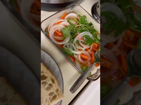 Pulled Pork Banh Mi #vietnamesefood #vietnamese #sandwich #banhmi #cooking #food