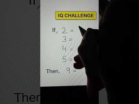 IQ Challenge 🔥#challenge #iqchallenge #maths #learnmath #mathstricks #shortvideo #shortsfeed #shorts