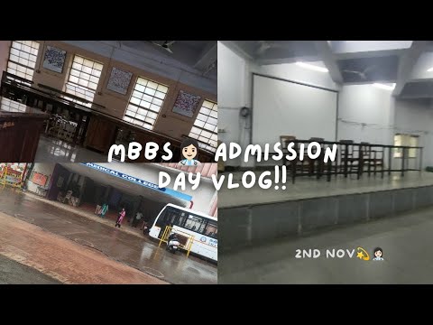 my mbbs admission day vlog🔥|vlog#1 mbbs edition 🤩 Thanjavur medical College 🔥