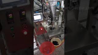 Hardware parts vibrating bowl counting vertical bag fill seal packing machine
