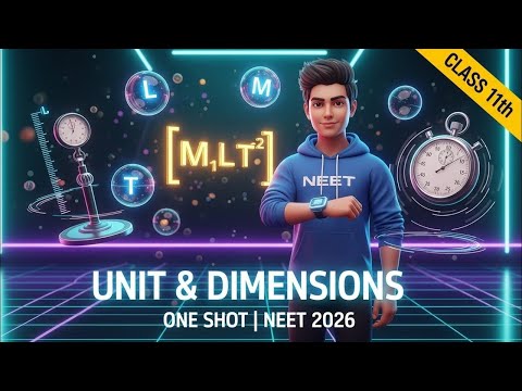 Complete UNITS AND DIMENSIONS in 10 Minutes | One shot Quick Revision | NEET 2026