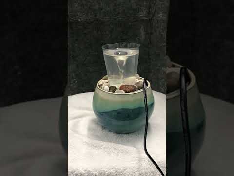 Homemade tabletop Vortex tornado fountain