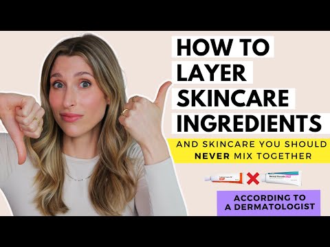 Skincare You CAN and CANNOT Use Together | How to Layer Skincare| Dr. Sam Ellis