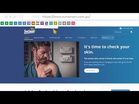 Recite Me functionality now available on the SunSmart website