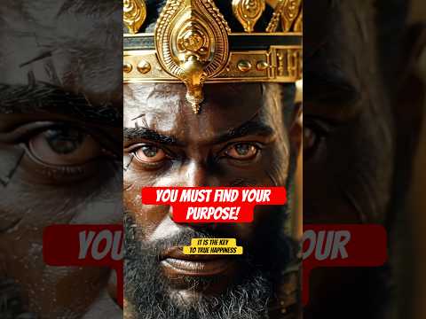THE TRUE SECRET BEHIND PURPOSE. - Better find yours king. #motivation #shorts #shortvideo #king