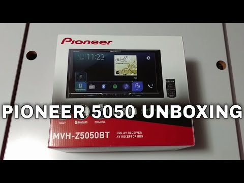 Pioneer MVH-Z5050BT unboxing