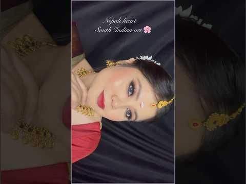 South Indian look ✨.       #southindian  #southindianlook  #tamilsong  #makeup