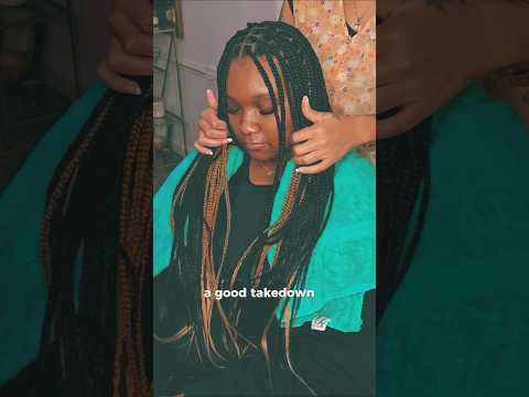 The right braids CAN BE a protective style. #knotlessbraids #protectivestyles