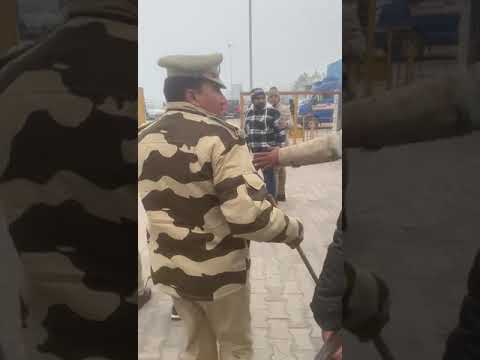 saharanpur yamunanagar toll tax fight political party members #fight #tolltax #mla