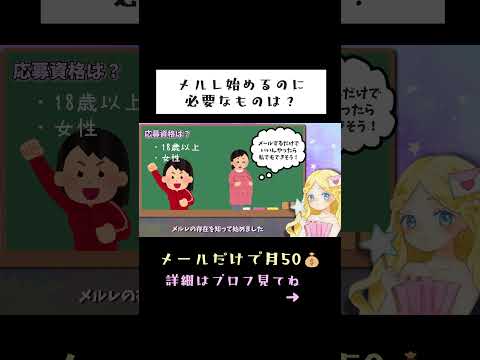 【メルレの始め方】応募資格と必要なもの【副業】 #副業