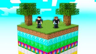 Preso em UM CHUNK de CAMADAS no Minecraft