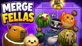 🔴 LIVE Merge Fellas Italian Brainrot Gameplay | Chill & Fun #mergefellas