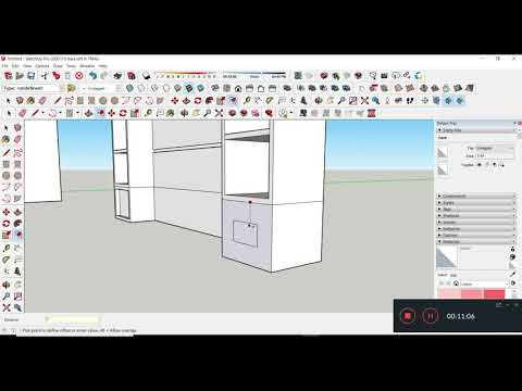 SKETCH-UP 3D MODELING WARDROBE