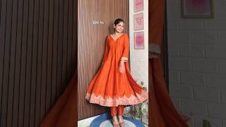 Omg anarkali kurta sets from flipkart 🥰Rakhi special #shortsvideo #rakhioutfitideas #flipkarthaul