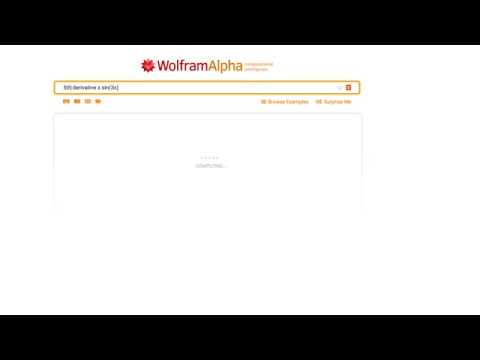 How to Find the Derivative of a Function Using Wolfram|Alpha