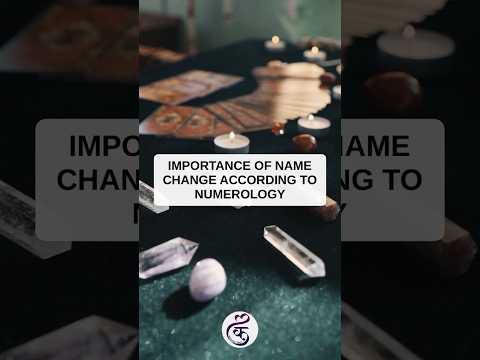 Importance of Name Change according to Numerology🪬#numberology #tarotreading #tarotcards #zodiac