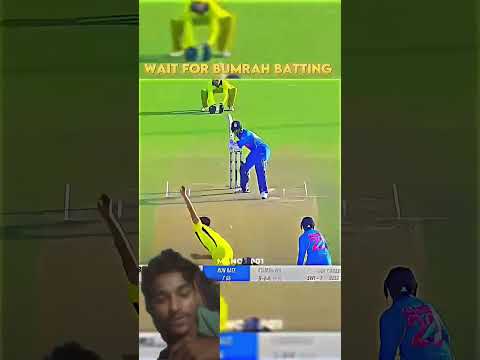 wait for bumrah batting #trending #cricket #ipl #viratkohli #indiancricketer#t20worldcup