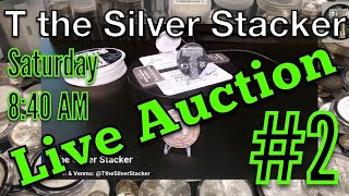 Live Auction 2 - Saturday, April 1 - 8:40 Central - Silver Pours, Vintage Silver, Coins & More!