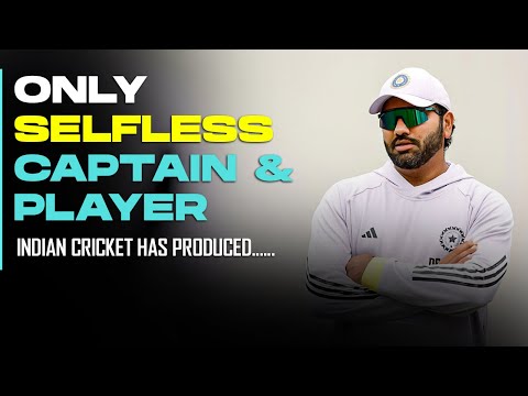 ONLY SELFLESS CAPTAIN & SKIPPER "Rohit Sharma"