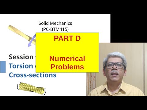 S16D Numerical Problems - Torsion of Non-Circular Bars
