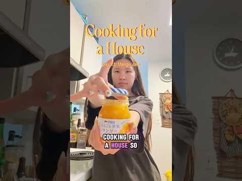 Day 23: Magic Mango Jam from Japan | COOKING FOR A HOUSE #cookingathome