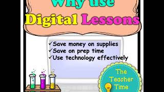 Why use Digital Science Lessons and Interactive Notebooks