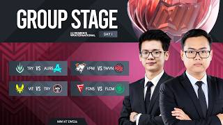 [Official Restream] MLBB MWI at EWC 2026| (DAY1) 🇲🇲LIVE🔴