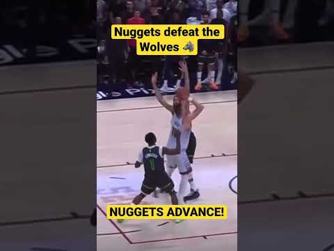 JOKER 🃏ADVANCES #nba #nbatoday #nbahighlights #denvernuggets #joker #jokic #timberwolves #playoffs