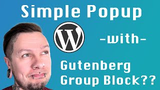 Simple Popup/Modal Component Using WordPress Blocks! #gutenberg #wordpress #programming #webdev