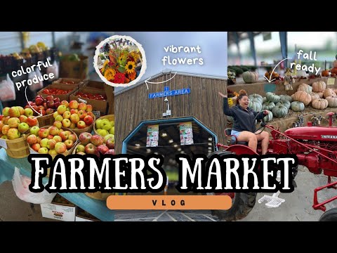 First Time at the Farmers Market💐| Fruits, Sweets & More!